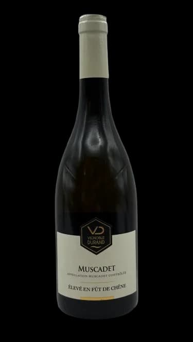 Bouteille de Muscadet Fût de chêne - Vin blanc du Vignoble Durand, vignoble nantais