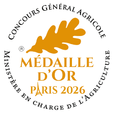 Médaille Médaille d'Or Paris 2026 - Chardonnay , Vignoble Durand