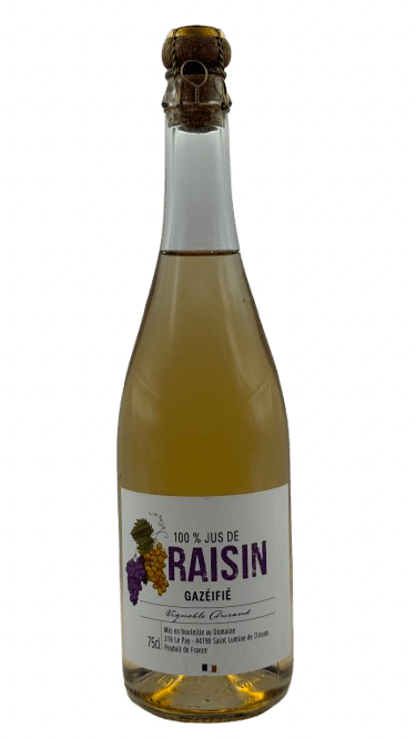 Bouteille de Jus de raisin pétillant